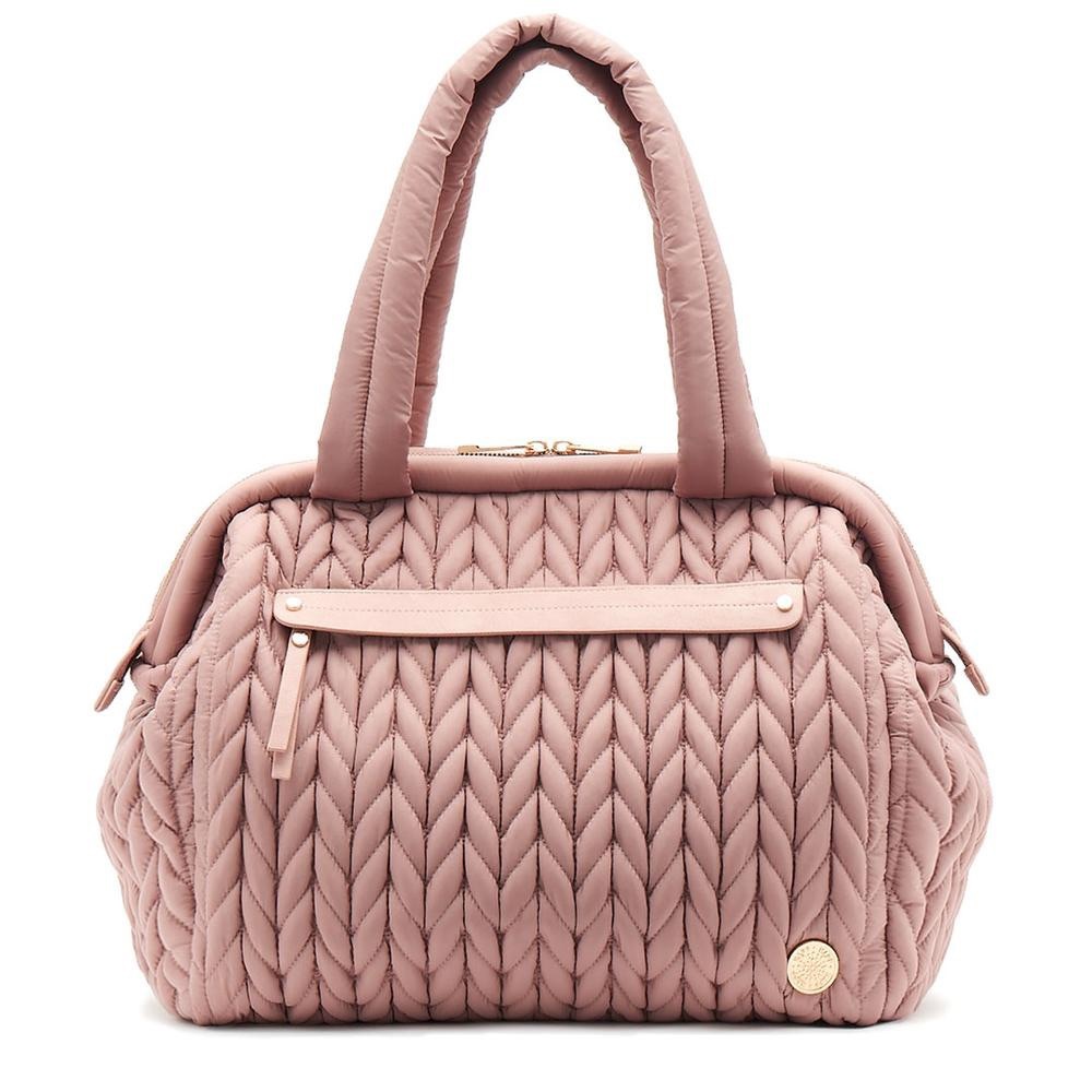 Paige carryall dusty rose diaper bag purse